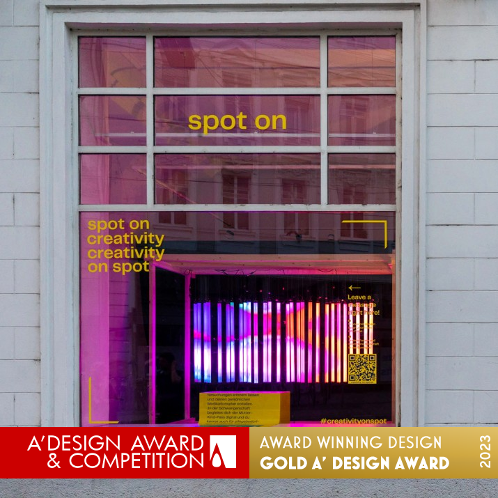 Spot On Interactive Light Installation by Responsive Spaces and Michael Holzer Golden Installation Design Award Winner 2023 