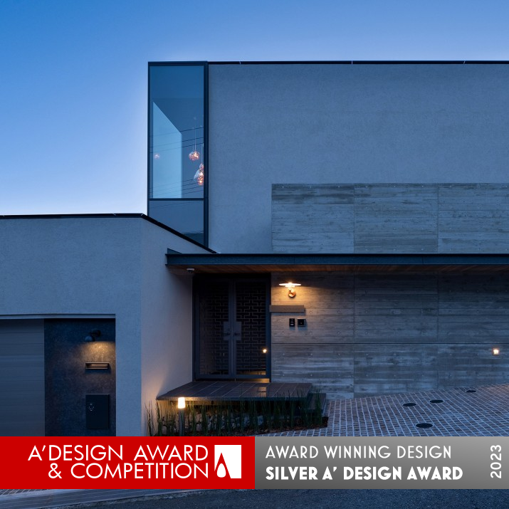 Glass Wall Residential House by Atsushi Hio Silver Architecture, Building and Structure Design Award Winner 2023 