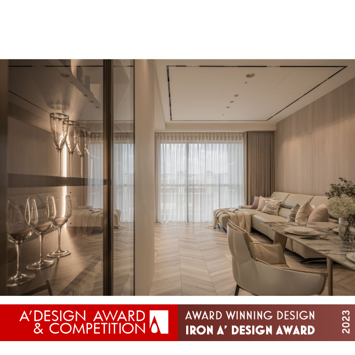 The Heart of Elegance Residential House by Chiu En Yen Iron Interior Space and Exhibition Design Award Winner 2023 