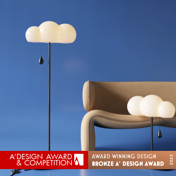 Altocumulus Light Lamp by Jun Wang Bronze Lighting Products and Fixtures Design Award Winner 2023 