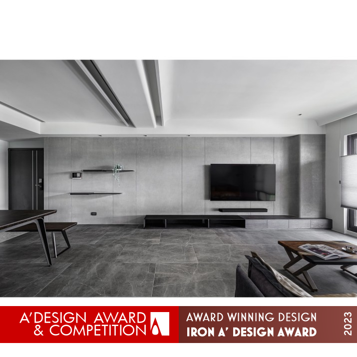 The Grey Residential by Kai Yueh Wang Iron Interior Space and Exhibition Design Award Winner 2023 