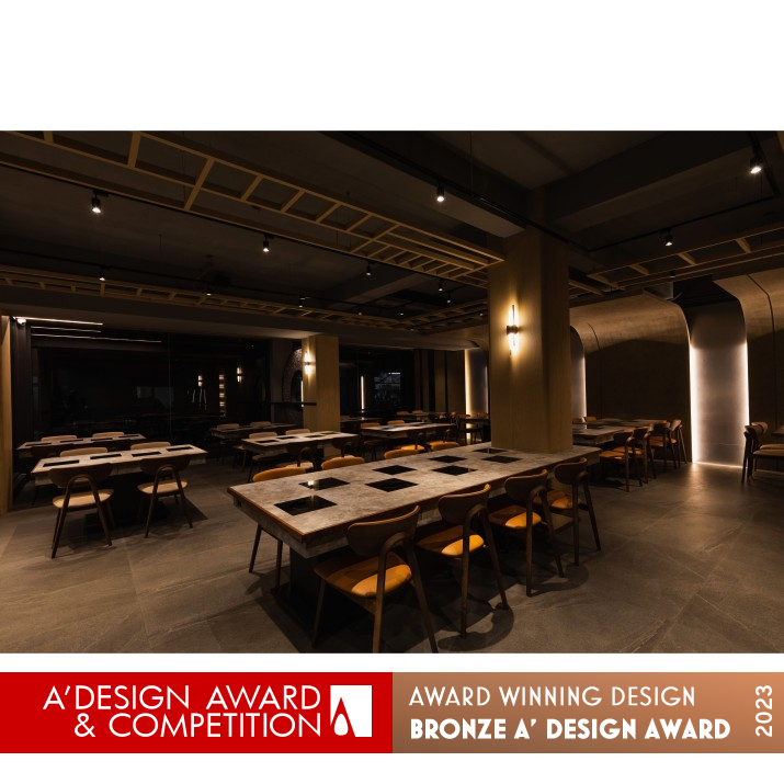 Yue Restaurant by Toby Lin Bronze Interior Space and Exhibition Design Award Winner 2023 