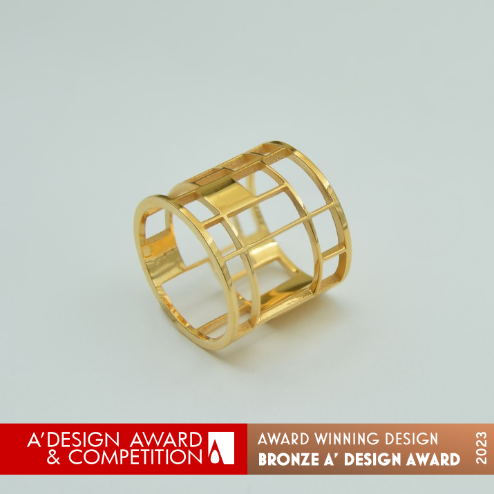 Unity Ring by Alireza Merati Bronze Jewelry Design Award Winner 2023 