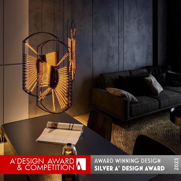 The Alien Lighting  by Sepideh Bayat Silver Lighting Products and Fixtures Design Award Winner 2023 