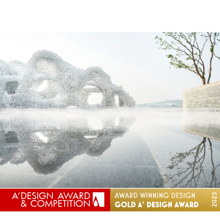 River Cloud Outdoor Landscape by Shang Cai Golden Landscape Planning and Garden Design Award Winner 2023 