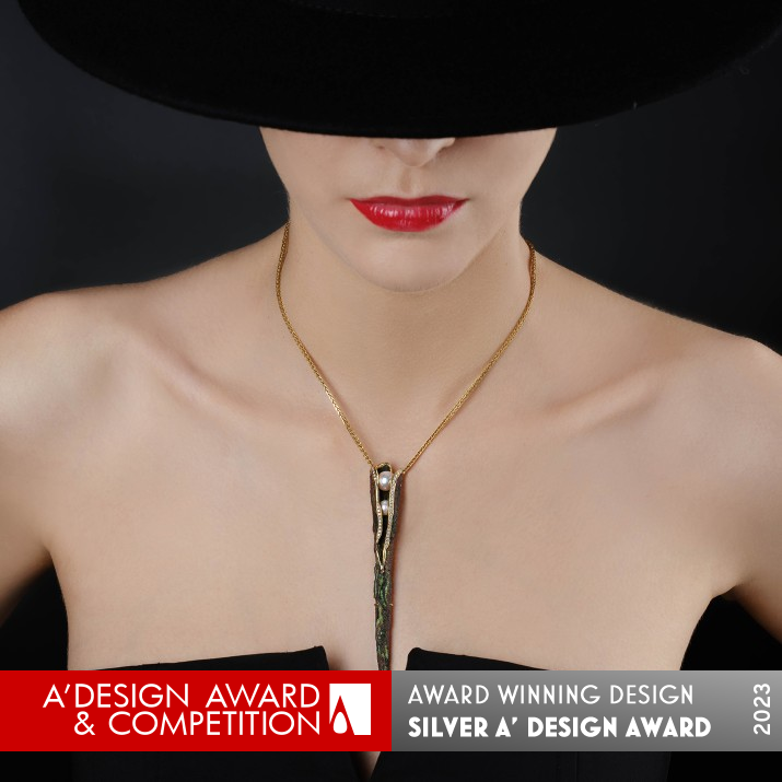 Origins Brooch And Necklace by Paloma Sanchez Silver Jewelry Design Award Winner 2023 