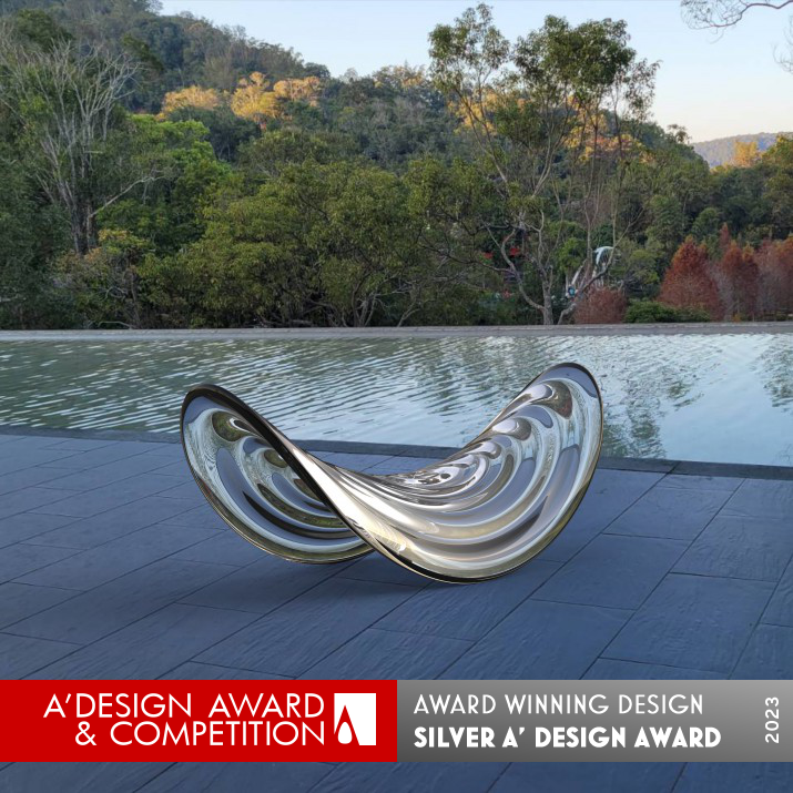 Water Ripples Chair by Kuo-Hsiang Kuo Silver Furniture Design Award Winner 2023 