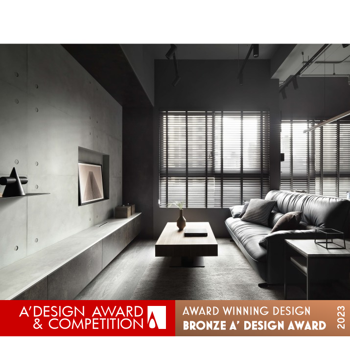 Café and Home Residential House by Aric Chang Bronze Interior Space and Exhibition Design Award Winner 2023 