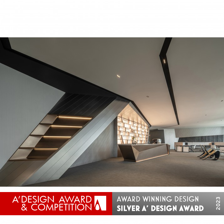 Guohua Financial Center Public Space by Kris Lin Silver Interior Space and Exhibition Design Award Winner 2023 