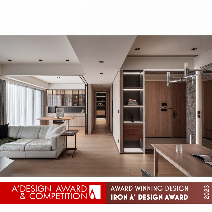 Abundant Light Residential House by Wei Chieh Hsu Iron Interior Space and Exhibition Design Award Winner 2023 