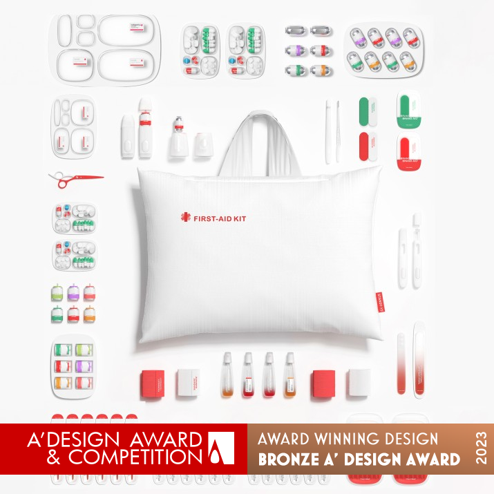 Care U Most Home First Aid Kit by Yangyang Liao Bronze Beauty, Personal Care and Cosmetic Products Design Award Winner 2023 