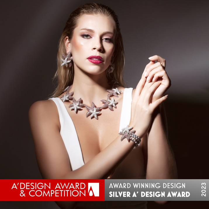 Starfish Collection Fine Jewelry by Pavit Gujral Silver Jewelry Design Award Winner 2023 