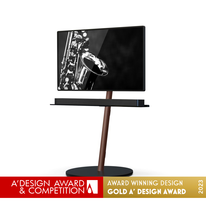 Wall A2 TV Stand by Nakamura Co. Golden Furniture Design Award Winner 2023 