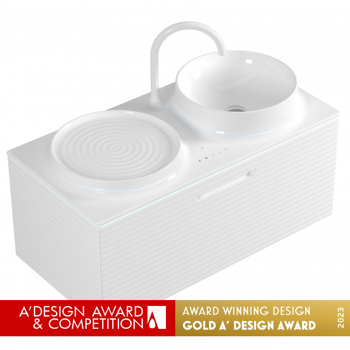 Serel Passion Smart Washbasin by Serel Design Team Golden Bathroom Furniture and Sanitary Ware Design Award Winner 2023 
