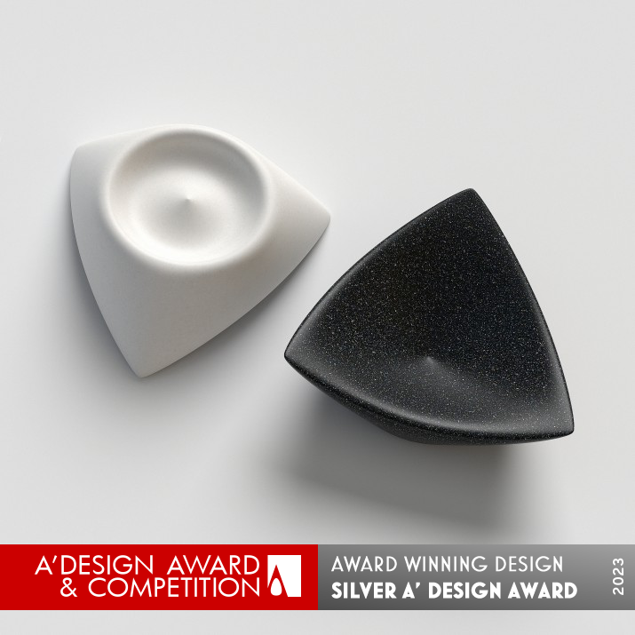 Cone Pet Bowl by Vladimir Zagorac Silver Pet Care, Toys, Supplies and Products for Animals Design Award Winner 2023 