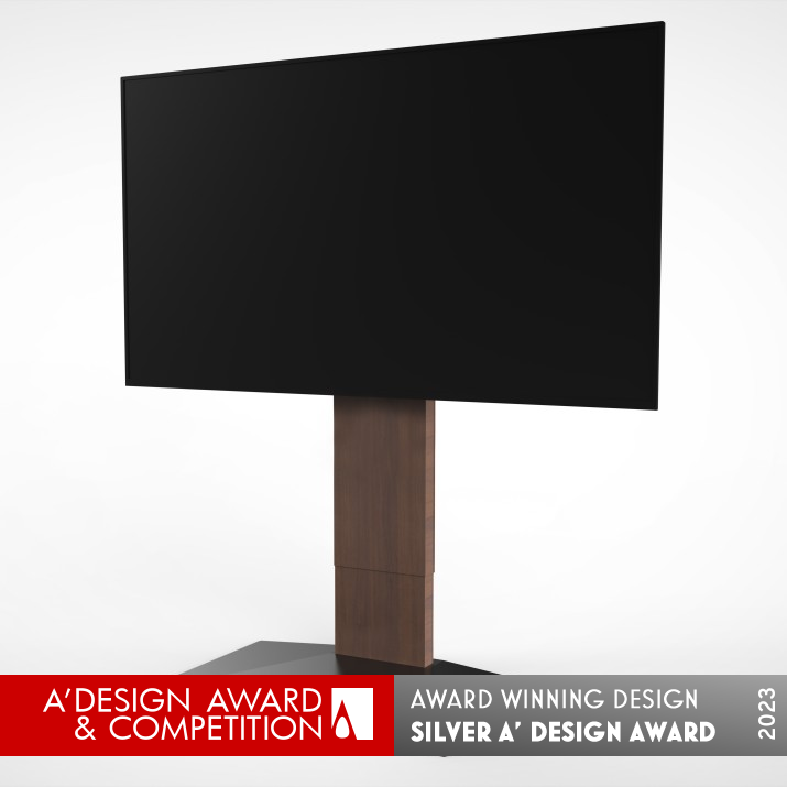 Wall V4 TV Stand by Nakamura Co. Silver Furniture Design Award Winner 2023 