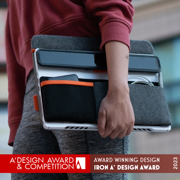 Sleeve Remote Work Kit by Shubhangi Chuhadia Iron Computers and Peripheral Devices Design Award Winner 2023 