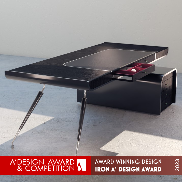 Oo2 Desk by Sepehr Mehrdadfar Iron Office Furniture Design Award Winner 2023 