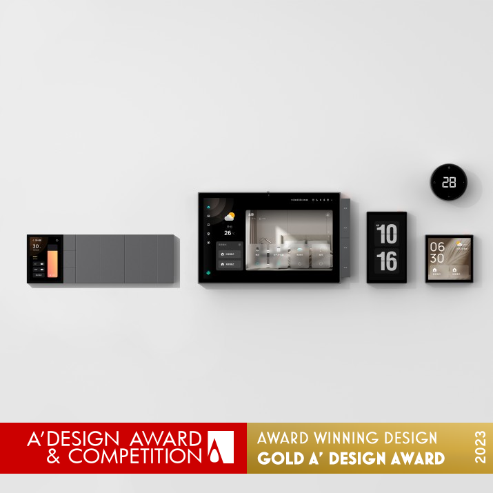 Max Series House Control System by Qiang Liu Golden Smart Living and Home Automation Design Award Winner 2023 