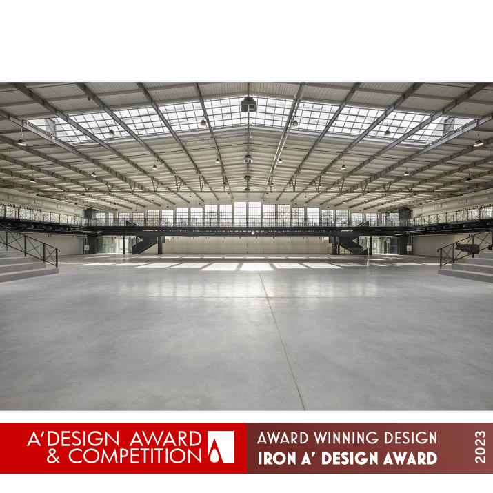 Hangar Renovation Museum by Piotr Pyrtek Iron Interior Space and Exhibition Design Award Winner 2023 