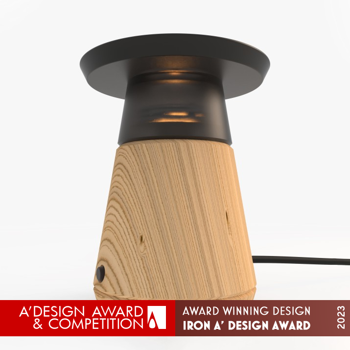 Sunnest Table Lamp by King Him Ho Iron Lighting Products and Fixtures Design Award Winner 2023 