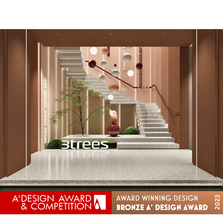 3 Trees Art Paint Lincang Experience Hall by Skshu Paint Co., Ltd Bronze Interior Space and Exhibition Design Award Winner 2023 