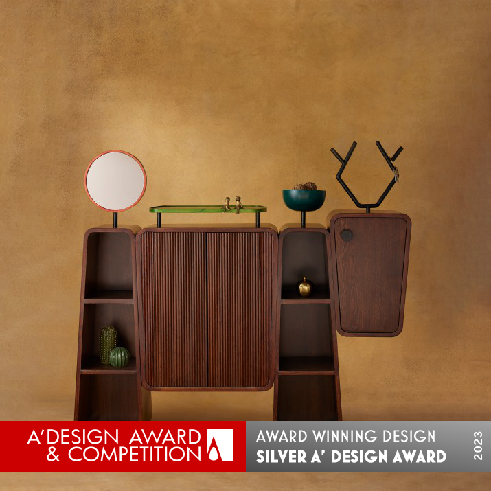 Moose Multifunctional Cabinet by Priyam Doshi Silver Furniture Design Award Winner 2023 
