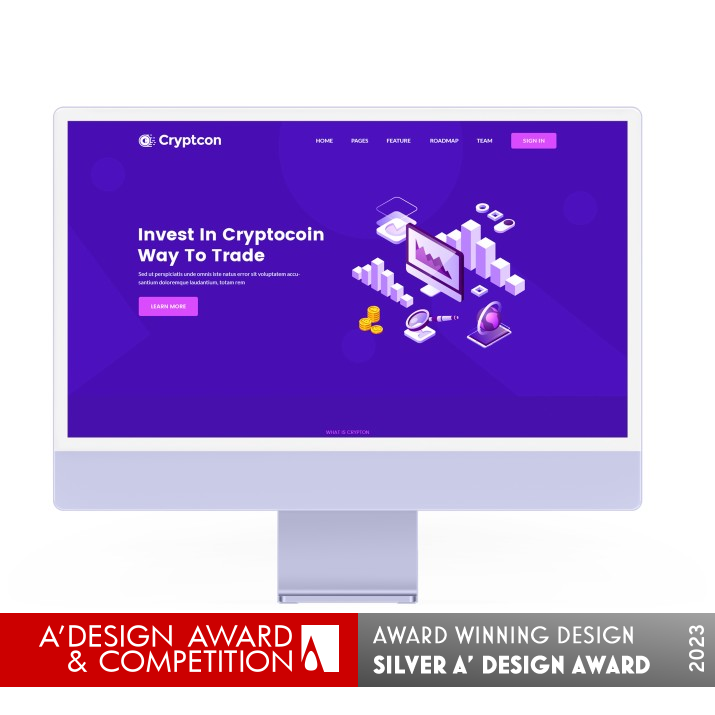 Cryptcon HTML Template by Nayan Bagia Silver Website and Web Design Award Winner 2023 