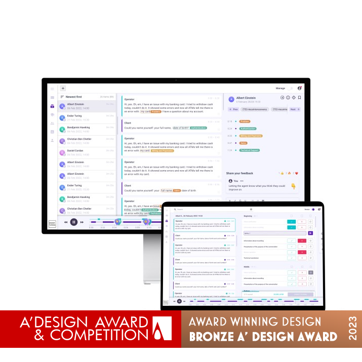 Ender Turing SaaS by Lidiia Suslova Bronze Interface, Interaction and User Experience Design Award Winner 2023 