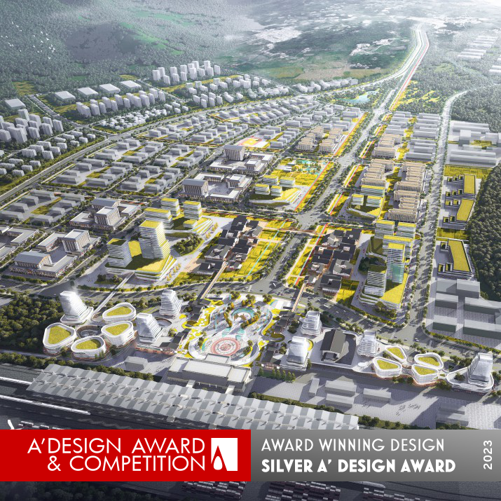 City Fields Complex Functional Urban Area by Hang Chen Silver Urban Planning and Urban Design Award Winner 2023 
