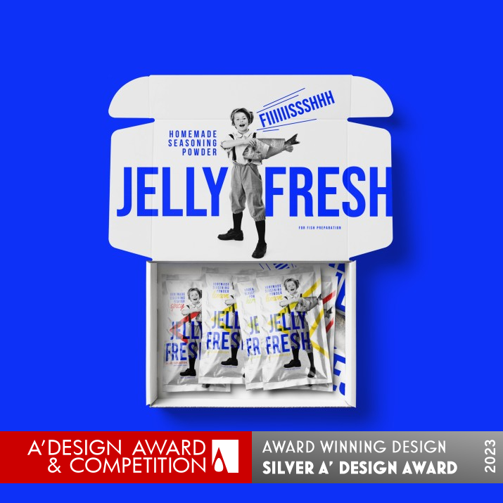 Jelly Fresh Seasoning Brand by Rodrigo Chiaparini Silver Packaging Design Award Winner 2023 