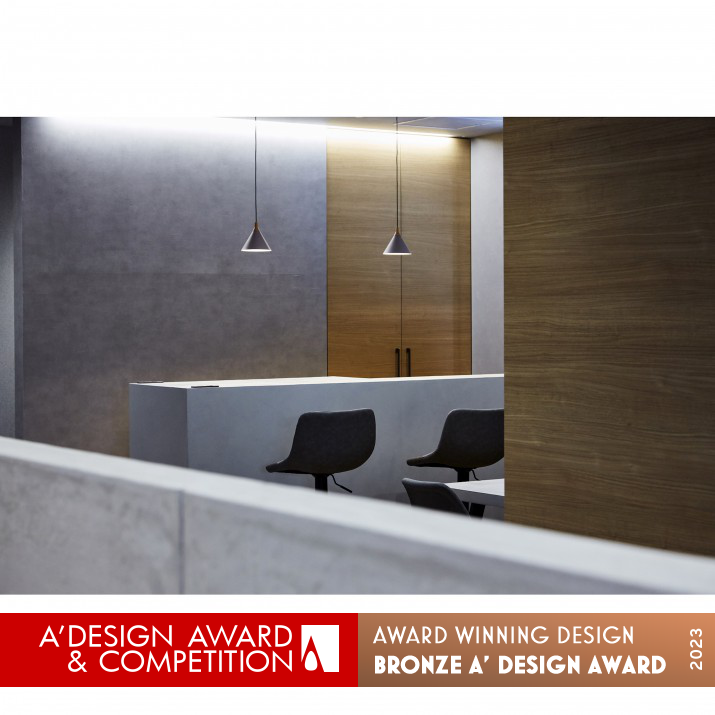 Morigo Seiki Office by Shunsuke Ohe Bronze Interior Space and Exhibition Design Award Winner 2023 