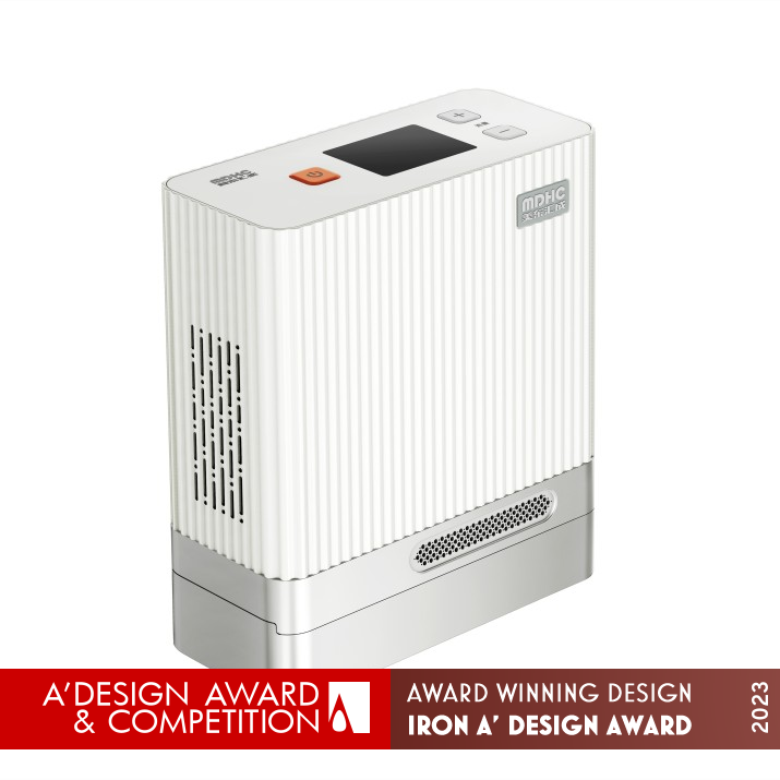 Extreme Oxygen Portable Concentrator by Yuchen Li Iron Medical Devices and Medical Equipment Design Award Winner 2023 