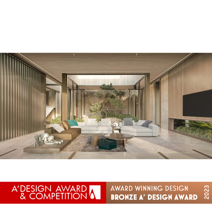 The Terrarium Place Residential Villa  by Aisha Ameen Bronze Architecture, Building and Structure Design Award Winner 2023 