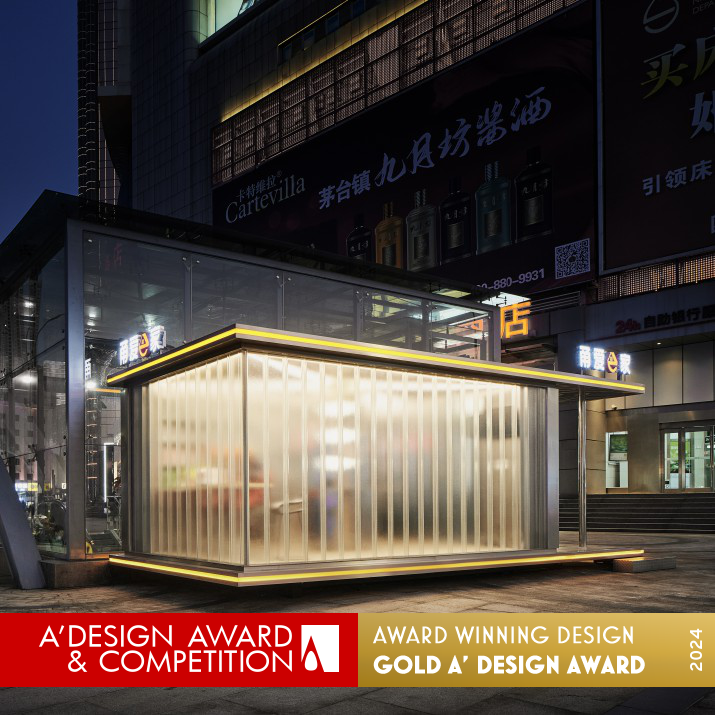 City Lounge Station City Lounge Station by Yard Studio Golden Social Design Award Winner 2024 