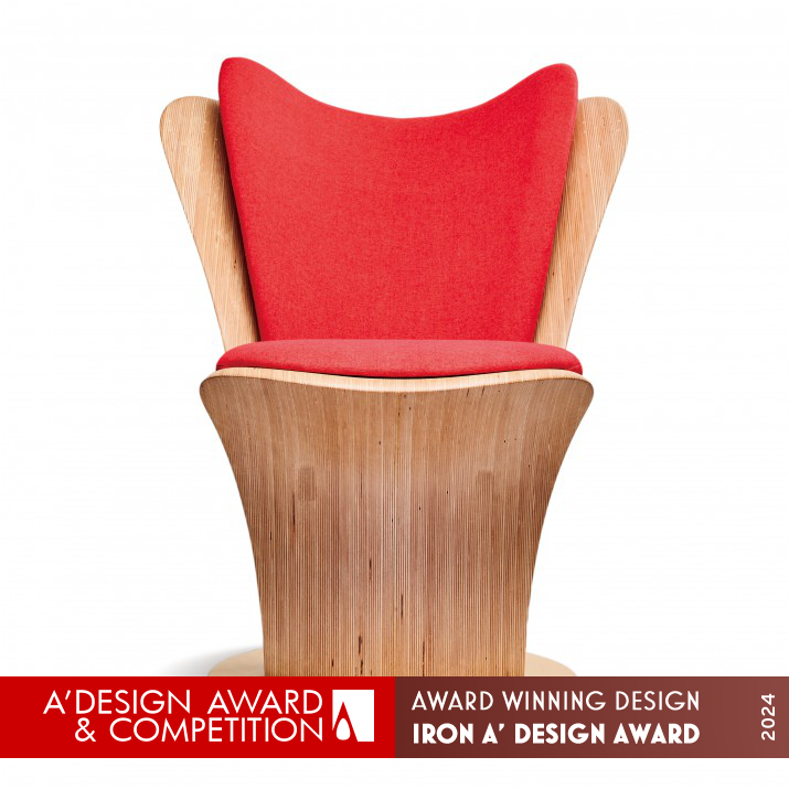 Blume Lounge Chair by Yu-Cheng Wu Iron Furniture Design Award Winner 2024 