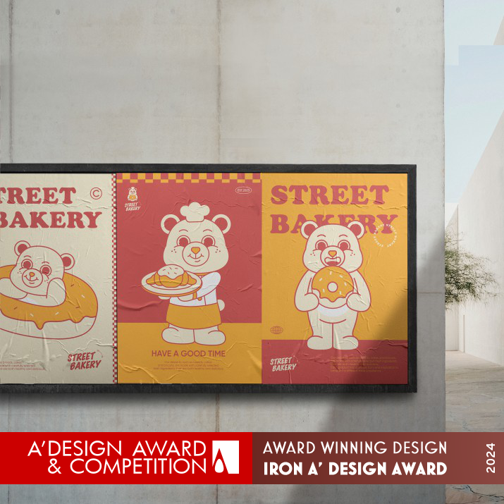 Street Bakery Brand Identity by Sinong Ding, Runxue Chen and Liu Wei Iron Graphics, Illustration and Visual Communication Design Award Winner 2024 
