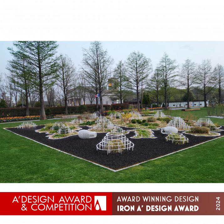 Archipelago Show Garden by ITLs Iron Landscape Planning and Garden Design Award Winner 2024 