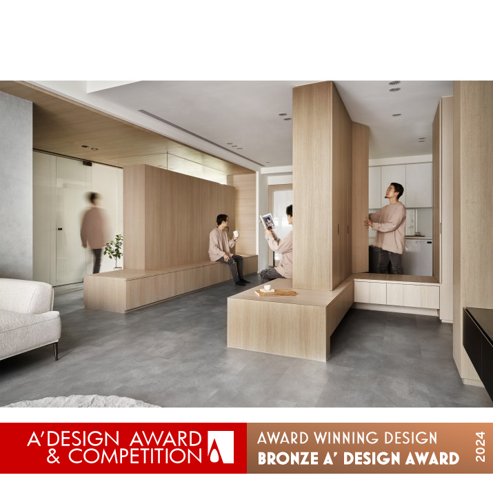 Engawa Residential House by Dung Lin Tsai Bronze Interior Space and Exhibition Design Award Winner 2024 