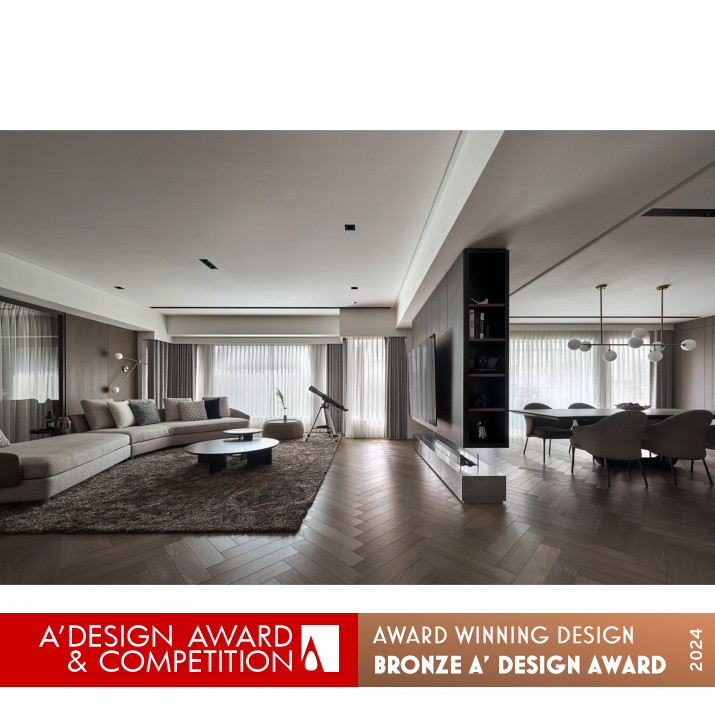 Holding Light Residential House by Yu Wen Chiu Bronze Interior Space and Exhibition Design Award Winner 2024 