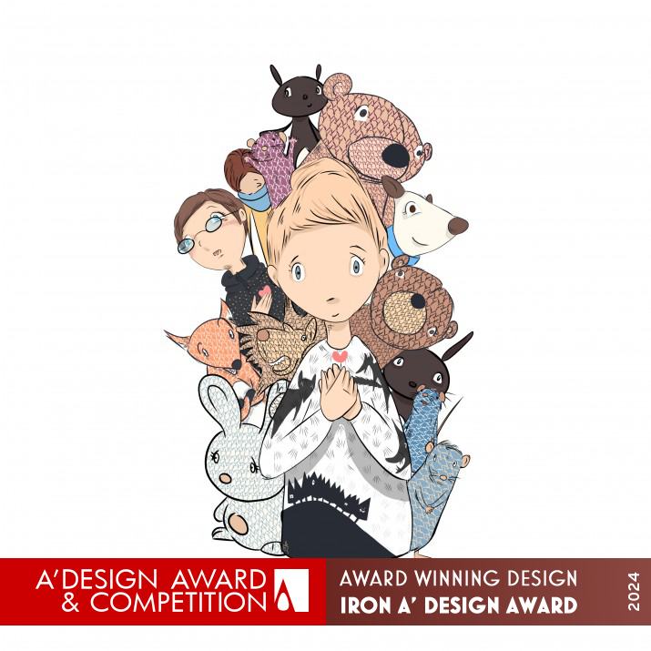 Imagination and Reality Illustration by Ciara Chapman Iron Graphics, Illustration and Visual Communication Design Award Winner 2024 