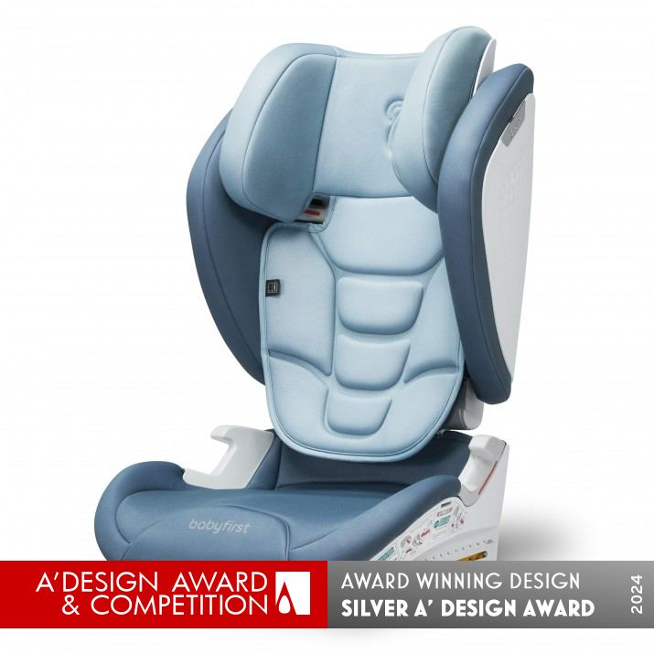 Babyfirst Q R943 Baby Car Seat by Ningbo Baby First Baby Products Co., Ltd. Silver Baby, Kids' and Children's Products Design Award Winner 2024 