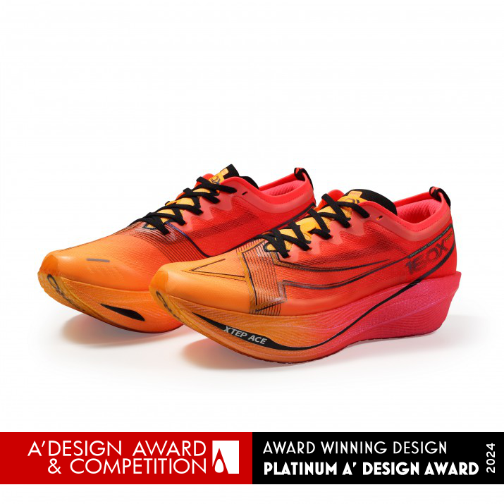 160X 5 Pro Track Shoes by Xtep China Co., Ltd. Platinum Footwear, Shoes and Boots Design Award Winner 2024 