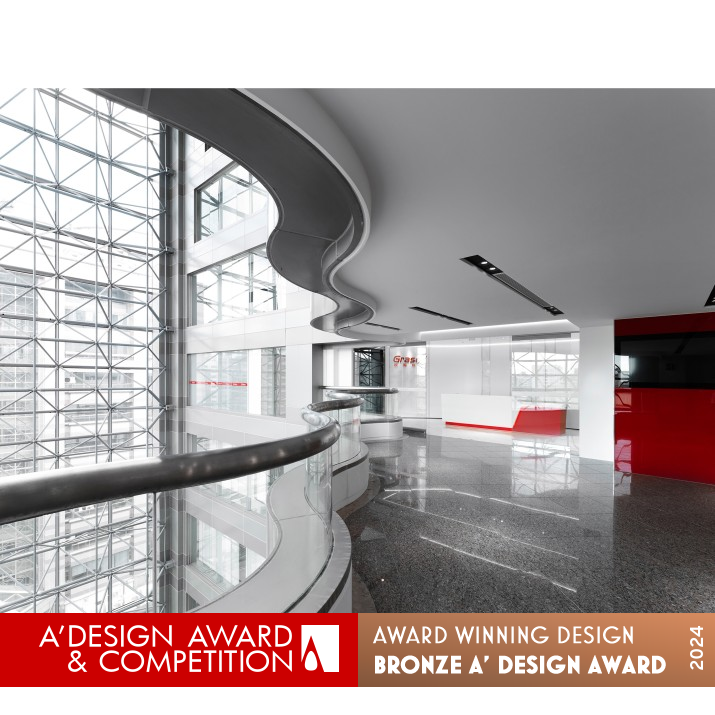 Reflections Impress Office by Chia-Chien Yin Bronze Interior Space and Exhibition Design Award Winner 2024 