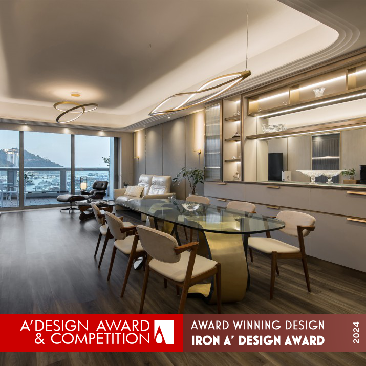 Marina South Residential Flat by Eva Wong Iron Interior Space and Exhibition Design Award Winner 2024 