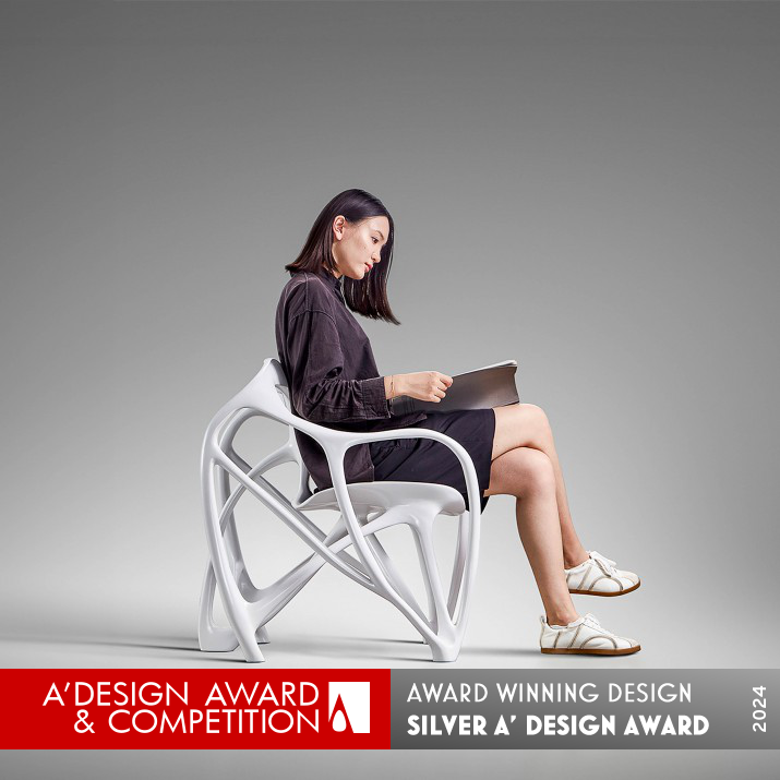Spidique Chair by Siqi Yang Silver Furniture Design Award Winner 2024 
