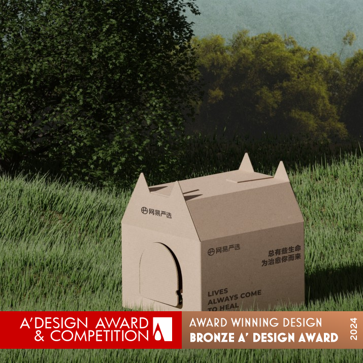 meow Multi-Functional Logistics Box by Yanxuan Design Center Bronze Packaging Design Award Winner 2024 