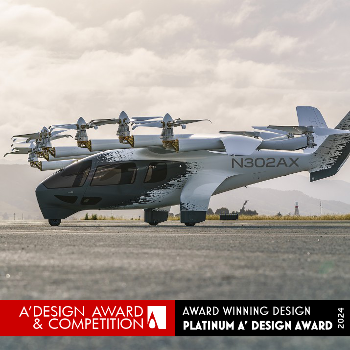 Midnight Evtol by Archer Aviation Platinum Aerospace and Aircraft Design Award Winner 2024 