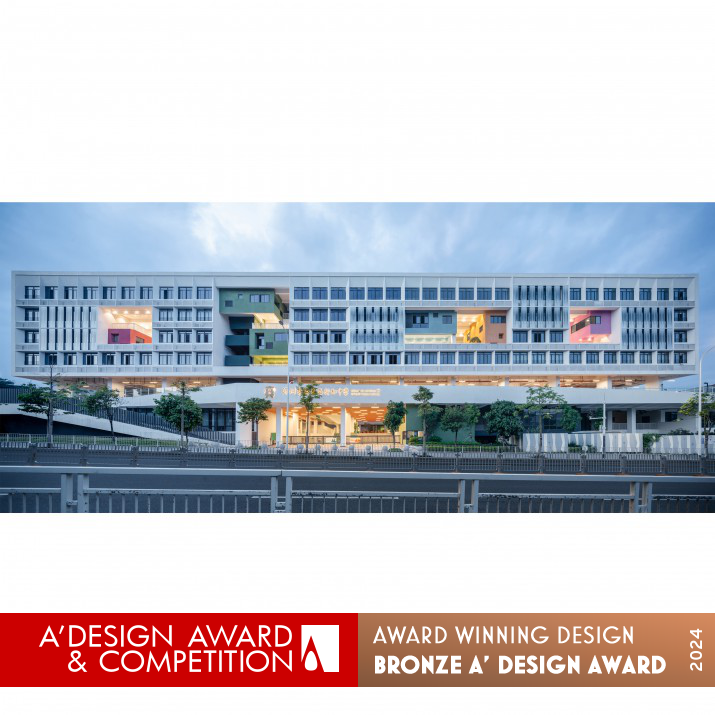 Shenzhen Longhua Xingzhi Middle School by Zhubo Design Bronze Architecture, Building and Structure Design Award Winner 2024 