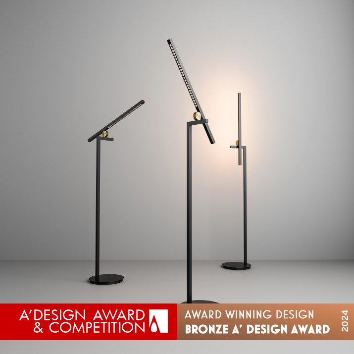 Empathy Floor Lamp by Alexey Danilin Bronze Lighting Products and Fixtures Design Award Winner 2024 